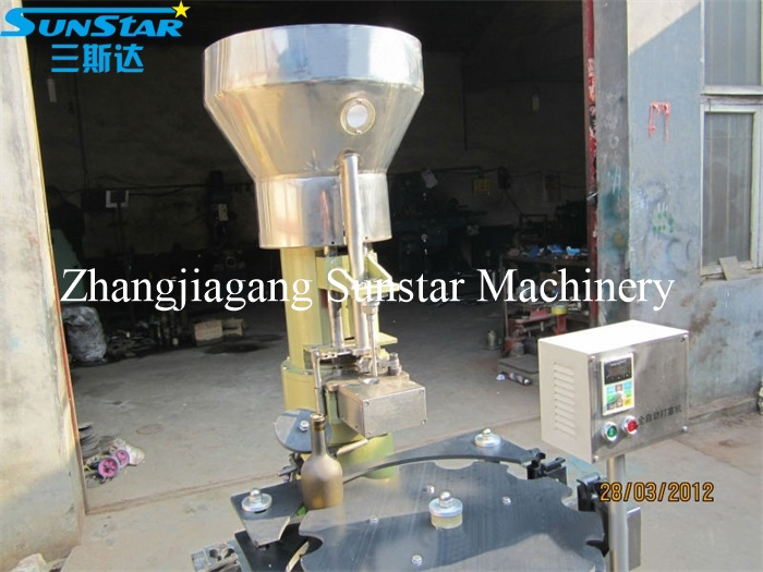 automatic cork bottle capping machine