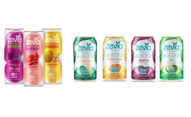  Zevia to launch energy and sparkling water lines